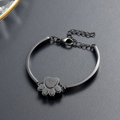 Joyería De Cremación De Mascotas Para Cenizas Para Perro/Gato, Pulsera De Urna De Recuerdo Para Mujer Y Hombres, Regalo Conmemorativo De Acero Inoxidable Para La Pérdida De Un Querido Amigo Peludo Con Kit De Relleno Y Caja De Regalo